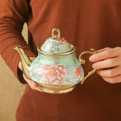 Equipamento de café Conjunto de taças de cerâmica de 13 peças para casa sustentável e conto de fadas inglês