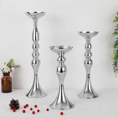 Elegante metal de ouro porta-velas de sereias para decorações de mesa de casamento banquetes domésticos