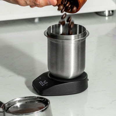 Mixer de espuma de café e leite tipo-C Escala de expresso com temporizador digital ABS Shell