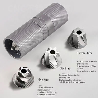 C2 Máquina de molho de café manual Cerâmica Burr cônico e 25g Capacidade para cozinha moderna