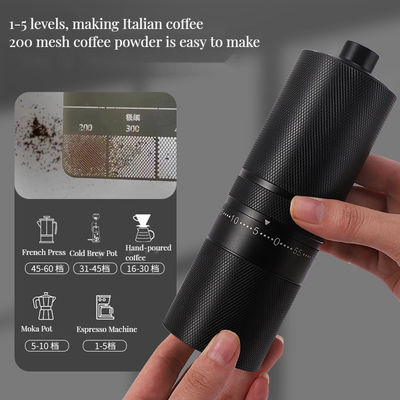 Máquina de moer Espresso de aço inoxidável para ferramentas de café e chá