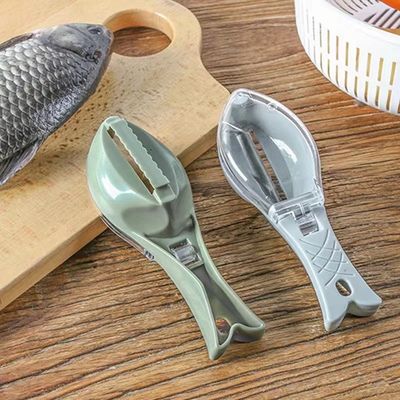 Ferramenta de limpeza de cozinha com punho antiderrapante Remover rapidamente a pele do peixe