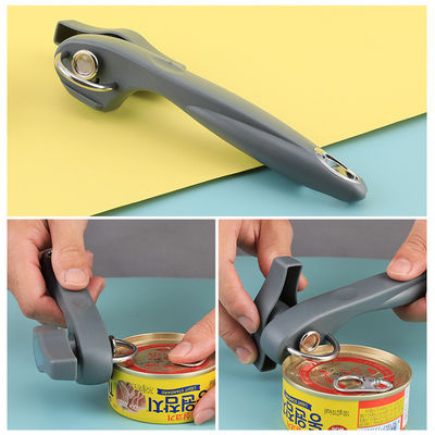 Orenador de frascos de utensílios de cozinha de aço inoxidável profissional com botão de giro e dons sem esforço