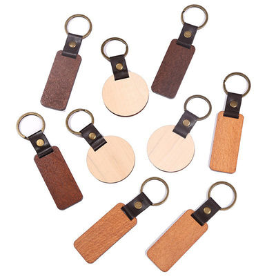 Pendentes de madeira de Beech em Elegante Cadeia de Bambú para Promoções