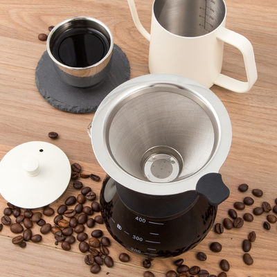 Filtro de gotejamento de café de aço inoxidável de design clássico para restaurantes e cervejas domésticas