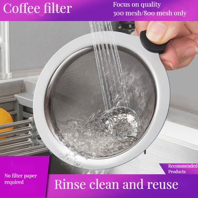 Filtro de gotejamento de café de aço inoxidável de design clássico para restaurantes e cervejas domésticas