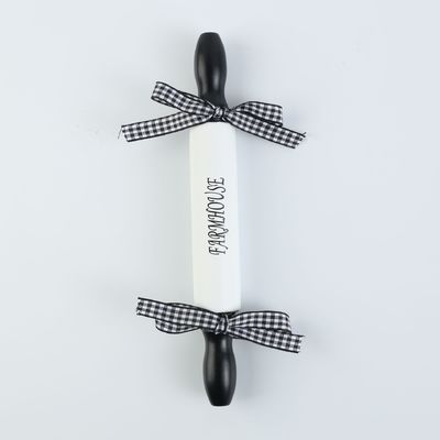 Arco de alto valor Mini Design Silk Screen Rolling Pin para cozimento em casa em cores personalizadas
