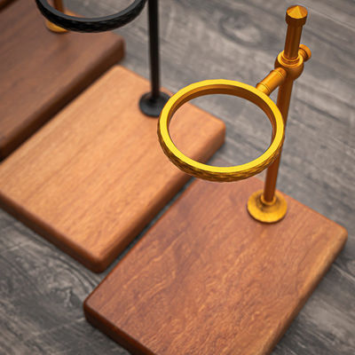 Moderno Design Copper Dripper Stand Madeira Sólida Despejar sobre Estação de Café Conjunto para casa de preparação de chá