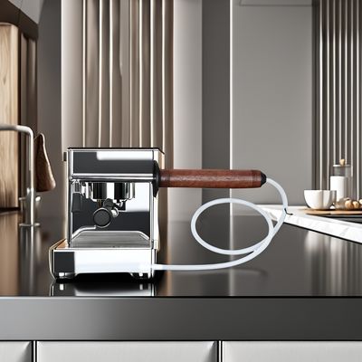 Espresso Limpeza Pincel com Manopla Anti-escaldamento Pressão Máquina de café a vapor Essencial