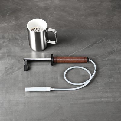 Pincel de limpeza a vapor de máquina de expresso clássica profissional de aço inoxidável para baristas