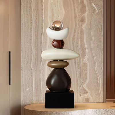 Ornamento de resina de bambu de tamanho personalizado Um imperdível para sua sala de estar ou bar de vinhos