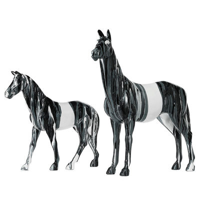 Knick-Knacks de resina nórdica irregular para decoração doméstica e ornamentos de mesa chiques