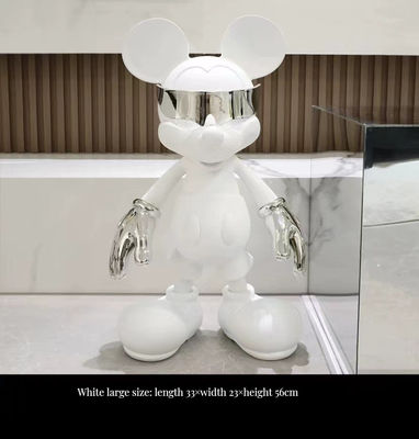 Ornamentações de cerâmica contemporâneas do Cyberpunk Mickey Mouse para sala de estar e chão do alpendre