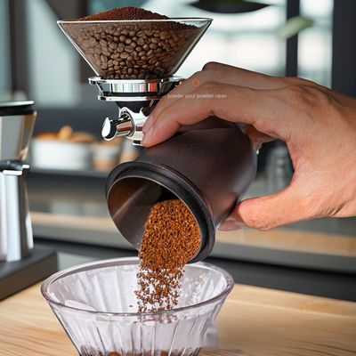 Jar de armazenamento de café, de aço inoxidável, plástico, microondas, máquinas de café, cozinha