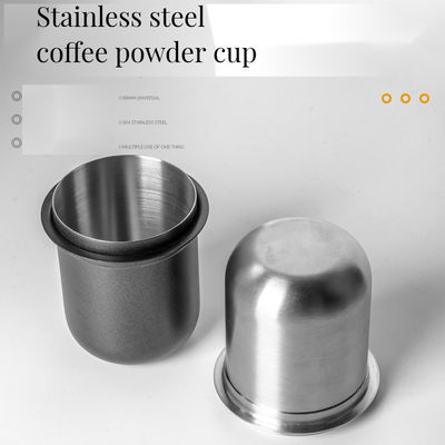 Design funcional Copo de dosagem de café de aço inoxidável para distribuição de pó sem mãos