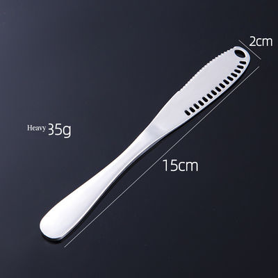 Faca de queijo de aço inoxidável para pão e geleia Ocidental Faca de manteiga elegante Ferramentas de queijo