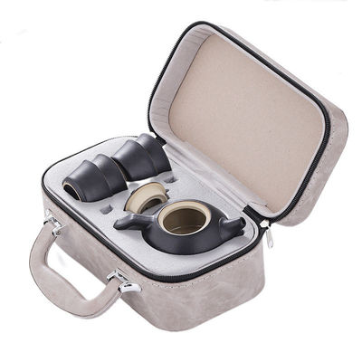 Modern Style Outdoor Travel Tea Set com logotipo personalizável e porcelana sustentável