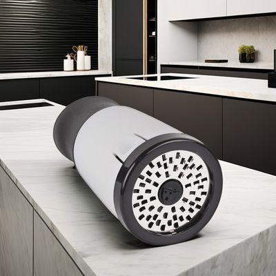 Triturador de queijo rotativo de bambu preto perfeito para triturar queijo chocolate e pimentões