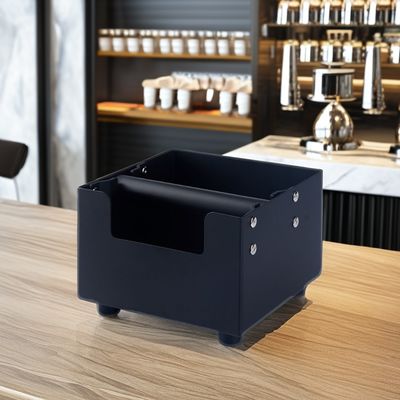 Caixa de silicone com base deslizante removível para fabricação de café em ambientes comerciais