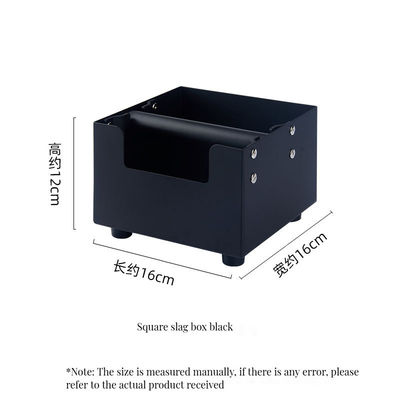 Caixa de batida de silicone cuboide absorvente de choque para ferramentas de café e chá tamanho personalizado BAMBOO