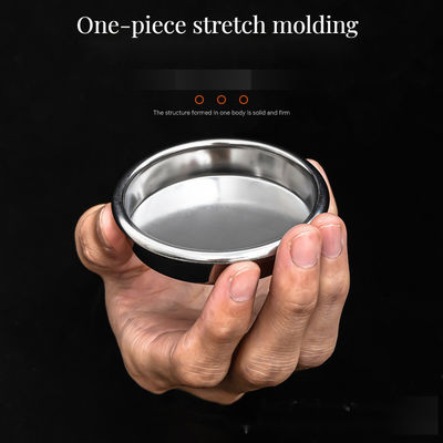 Ferramenta de portafiltragem cega de aço inoxidável de 58 mm para máquinas de expresso domésticas e de restaurante