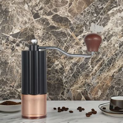 Moinho de grãos de café ecológico Design moderno Viagem conveniente Burr de aço inoxidável
