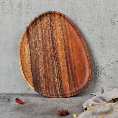 Peças de utensílios de cozinha Placas de frutas de madeira maciça e bandeja de nozes para ferramentas de cozinha