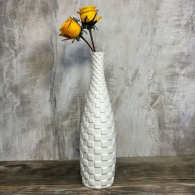 Vaso de concha de Capiz Branco Moderno Exquisita Decoração de Mãe de Pérola para Design de Interiores