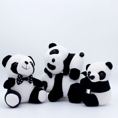 INS Style Kawaii Bamboo Tube Panda Set Plush Toy OEM/ODM para presente de aniversário de crianças