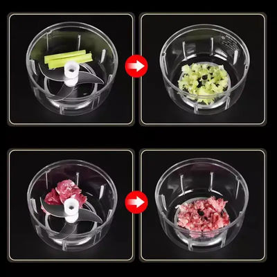 Compatível e sem fio USB Carregamento Elétrico Mini Triturador de Alho Press Blender utensílios