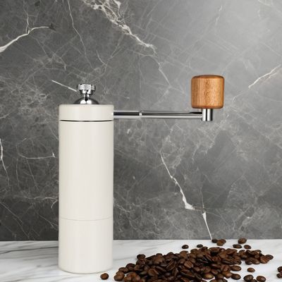Modern Design Style Cerâmica Burr Manual moedor de grãos de café com configurações ajustáveis