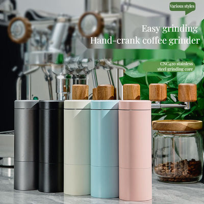 Função de presente de negócios Grávida ajustável Moinho de mão de cerâmica Manual moedor de café