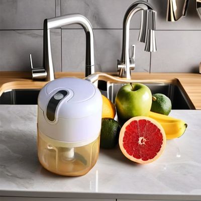 Ferramenta de cozinha 2024 Mini Elétrica 250mL Garlic Ginger Masher para utensílios duráveis resistentes