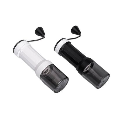 Mini moinho de mão de design moderno moinho de café de plástico de aço inoxidável para restaurantes