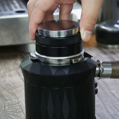 Ferramenta de nivelamento de grãos de café de aço inoxidável de 51 mm com cabeça dupla
