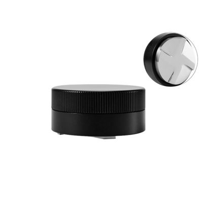 Restaurante.Home.Café Espresso de aço inoxidável Tamper com Cap de Madeira de Noz Tamanho 58mm