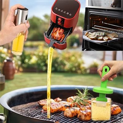 Produtos de cozinha de enchimento de óleo para cozinhar assar e grelhar