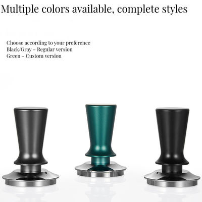 Em estoque Calibrado Pressão Primavera Carregado Tamper para Baristas Custom Logotipo Espresso Ferramenta