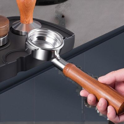 Equipamento de dosagem de precisão Conjuntos de anel de dosagem de café ecológico para filtros portáteis de 51 mm e 58 mm