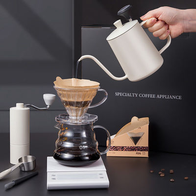 600 ml Europa Design Máquina de café manual de aço inoxidável sem fio com velocidade ajustável 48mm Flat Burr