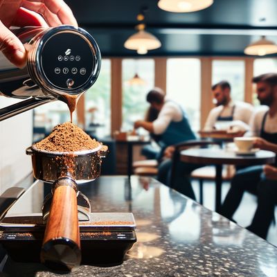 Taça de café de barista personalizável de aço inoxidável para uma experiência de fabricação perfeita