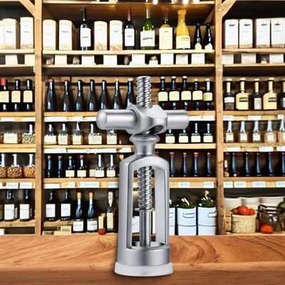 Multifunção Garrafa de Vinho Vermelho Abridor de saca-rolhas Barras de metal de liga de zinco Acessórios fabricados