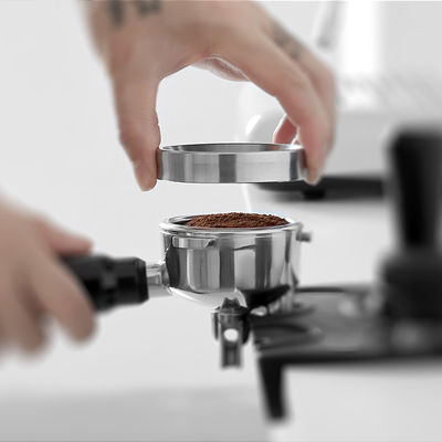 Anel de dosagem magnético de café de aço inoxidável