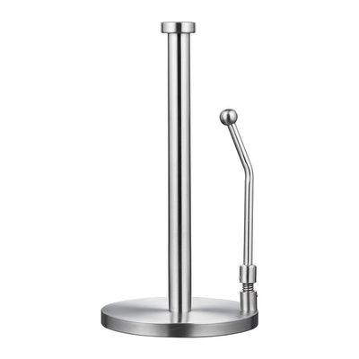 Ocasião de casamento tamanho normal de aço inoxidável porta papel de papel de cozinha para porta-toalhas de papel