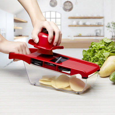 16-Função Preparação de refeições saudáveis Slicer Material de bambu de qualidade alimentar para ferramentas de frutas e vegetais