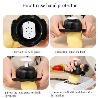 Genius 22 funções aço inoxidável bambu chopper comida sua ferramenta de cozinha versátil