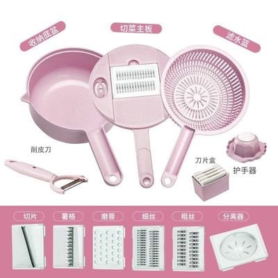 Logotipo personalizado Multifuncional Magic Fruit Chopper e Smart Bowl Slicer para cozinha