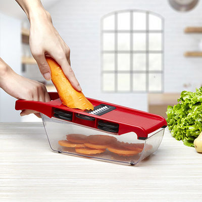 Material de qualidade alimentar Multifuncional 16 em 1 Cortador manual de vegetais para refeições saudáveis