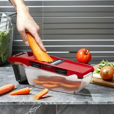 Material de qualidade alimentar Multifuncional 16 em 1 Cortador manual de vegetais para refeições saudáveis