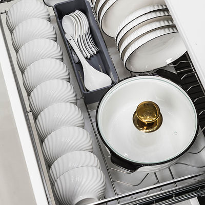 Hotel Restaurante Refeição Cerâmica Porcelana Branca Servidores de Mesa Conjunto com Borda Preta e Colheres